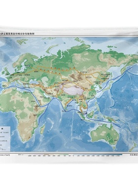 中国地图软布布艺地图高清大尺寸背景布2023西部自驾318川藏线地