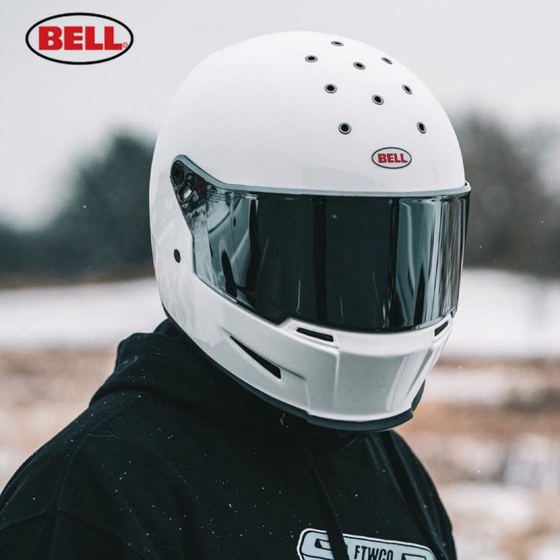 美国BELL贝尔摩托车头盔男女复古机车骑行碳纤维全盔哈雷安全盔