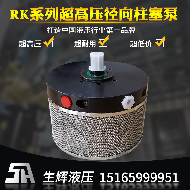 热卖 RK系列50mpa超高压径向柱塞泵 质优价廉 厂家直销 泵体部装