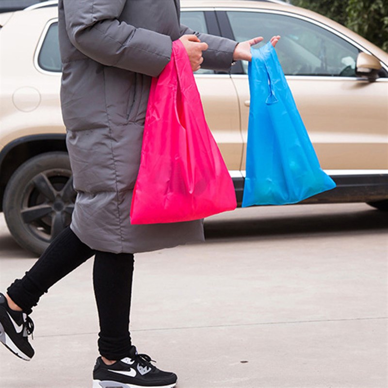 极速大容量超市购物袋可折叠收纳轻便携带环保袋防水手提买菜袋包