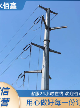 铁塔镀锌输电线路电力杆 通信信号电力塔 双回路钢管杆塔