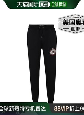 BOSS x NFL 棉混纺运动裤，带有合作品牌标志 - 猎鹰队 【美国奥