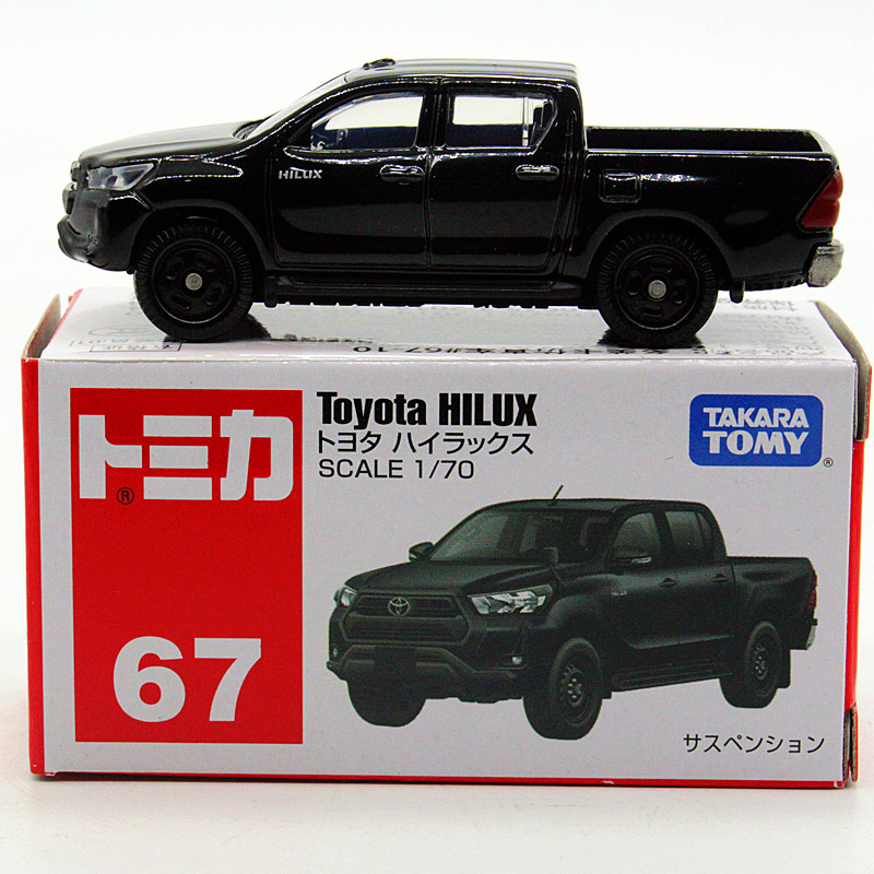 TOMY多美卡tomica合金小汽车男孩玩具67号 丰田Toyota HILUX 皮卡