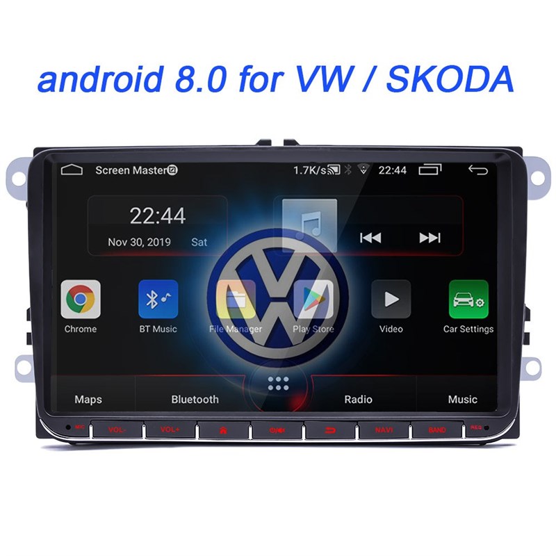 android 8.0 For VW Volkswagen Golf Polo Tiguan Passat b7 b6