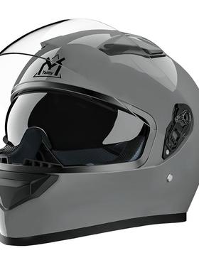 3C认证电动摩托车头盔男士冬季防雾保暖全盔女通用三c骑行安全帽