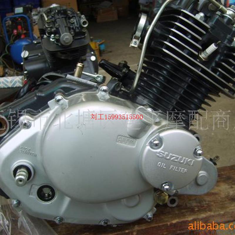 原装四冲程骑士车GSR-125CC摩托车发动机总成/引擎