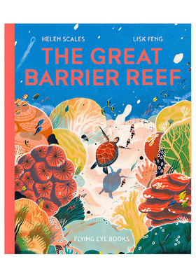 【现货】大堡礁 The Great Barrier Reef 中国插画师丰风Lisk Feng作品 英文原版儿童绘本 精品绘本地理科普精装3-6岁书籍进口