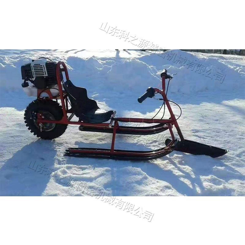 电动履带户外雪地车 双人冰上雪地摩托车 汽油110cc雪地摩托车