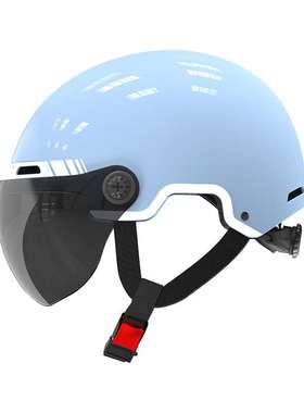 正品晓安3C认证头盔电动电瓶车女摩托车半盔男四季通用夏季安全帽