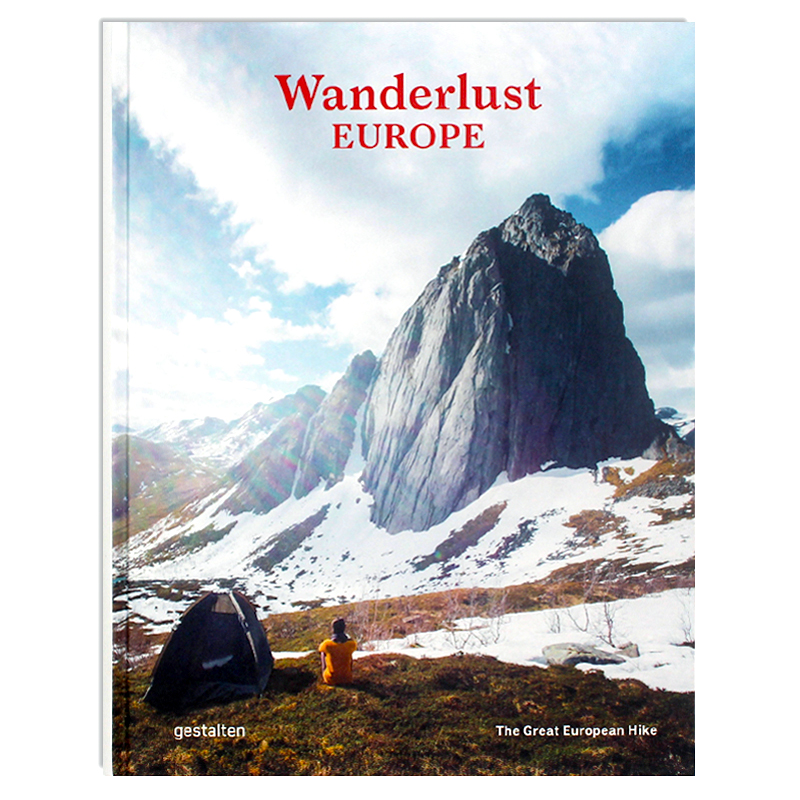 现货 Wanderlust Europe 漫游欧洲:欧洲徒步旅行 徒步旅行者体验大自然知识 丰富地图路线展示 壮观风景摄影画册 英文原版