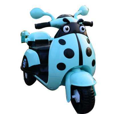 遥控儿童电动摩托三轮车可坐人1-2-3-4-5岁女孩宝宝玩具充电童车