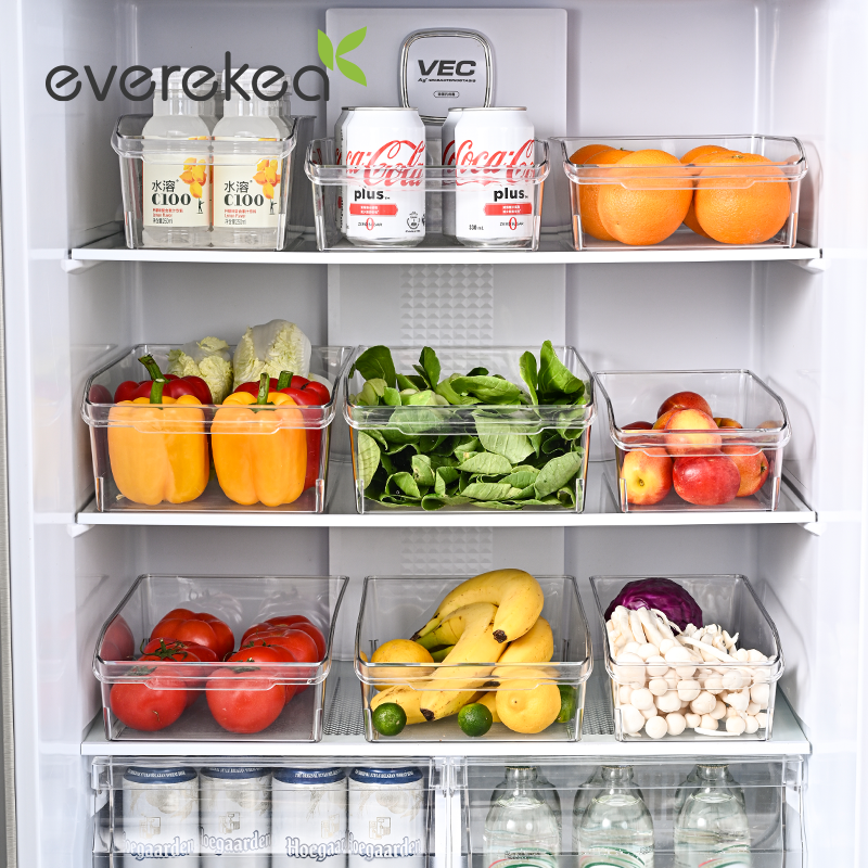 冰箱蔬菜保鲜收纳盒食品级里面的盒子鸡蛋冷冻整理盒双门储物专业