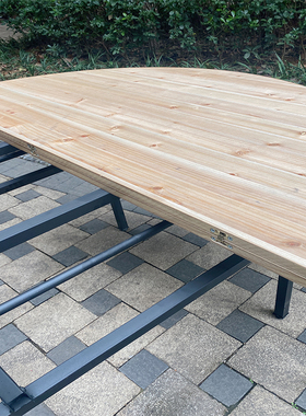 加厚大圆桌面板折叠饭桌家用实木人台面转盘10圆形对折简易餐桌20