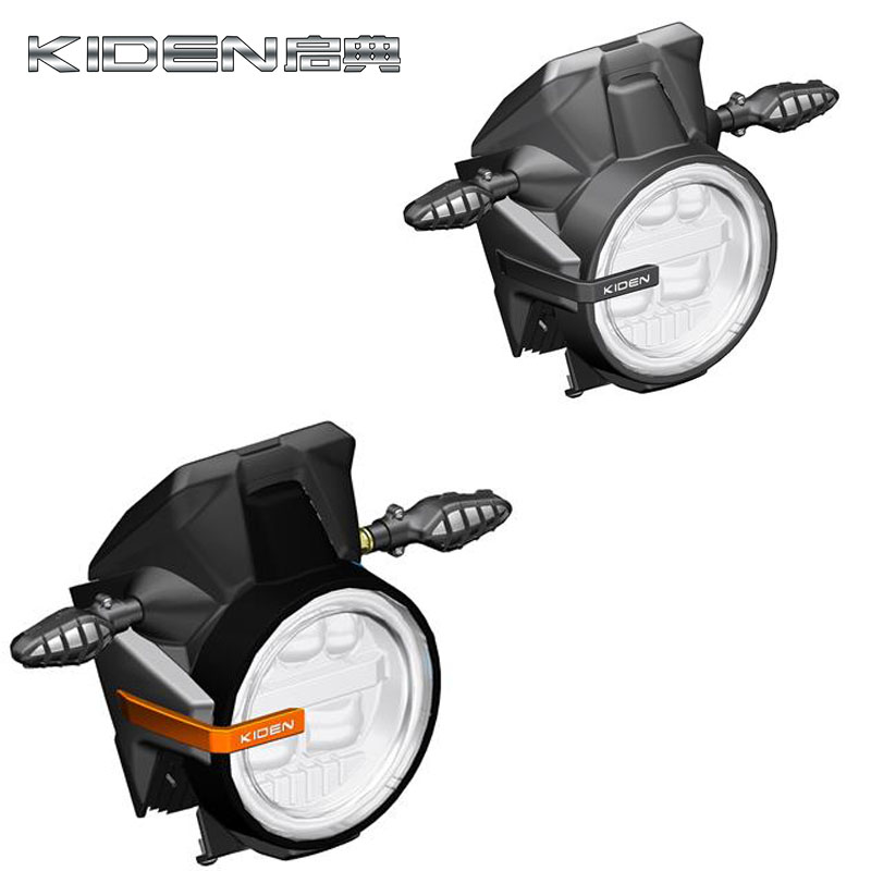 适用启典KD150GK摩托车头配件前大灯头罩仪表支架转向灯支架码表