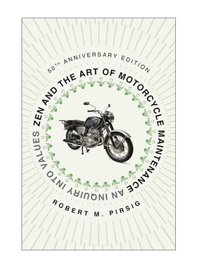 英文原版 Zen and the Art of Motorcycle Maintenance 禅与摩托车维修艺术 英文版 进口英语原版书籍