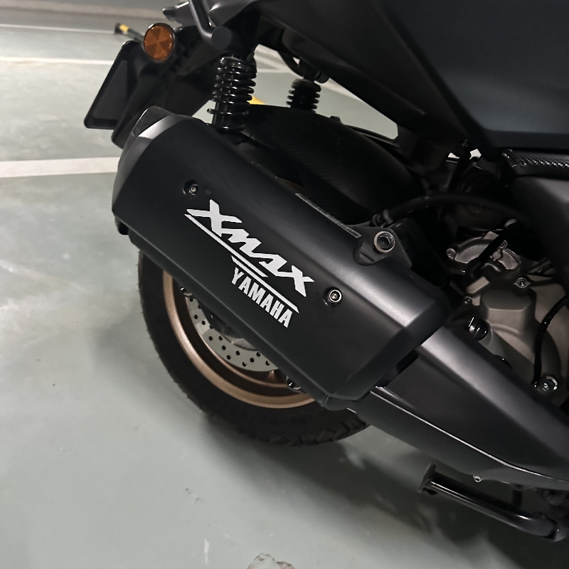 适用于雅马哈XMAX300贴纸拉花摩托车排气贴花防水装饰车贴改装贴