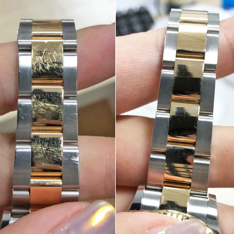 手表抛光布划痕修复金属不锈钢表带翻新银首饰去氧化手机边框打磨