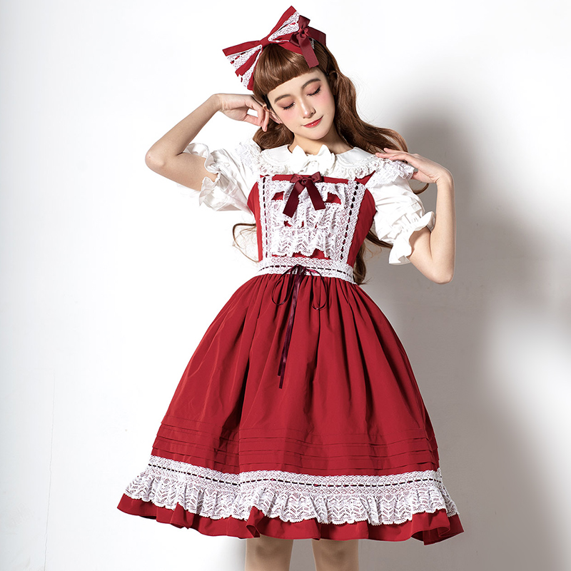 【现货】魔法茶会培琪原创可爱洛丽塔洋装lolita日常连衣裙JSK