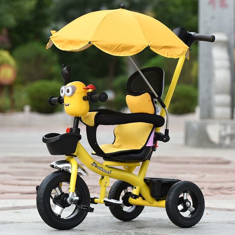 清仓特价多功能儿童三轮车脚踏车小孩玩具1-2-6岁婴幼可坐带外出3