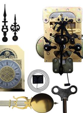 北极星钟表配件机械钟表机芯老式发条落地钟配件大型木质摆钟纯铜