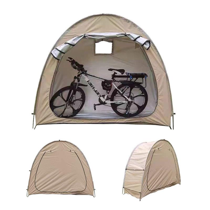 自行车帐篷户外摩托车停车棚电动车遮阳棚防防尘可折叠便携车罩雨