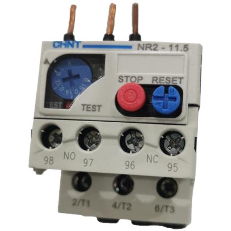 正泰热过载继电器NR2-11.5系列原装CHINT匹配接触器NC6-09实物图