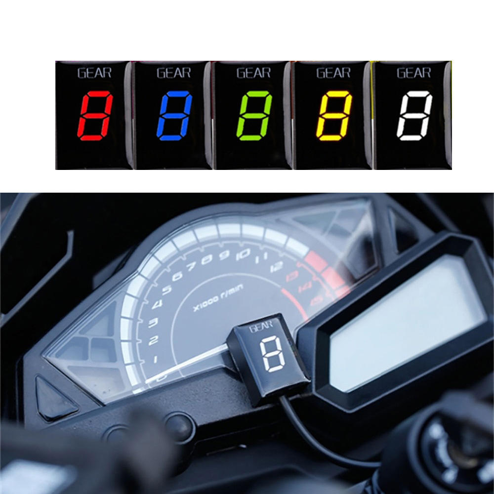适用本田Honda摩托车LED档显表档位显示器液晶数字齿轮指示器通用