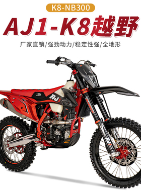 AJ1-K8 NB300两轮越野摩托车山地车拉力高赛赛车水冷发动机300cc