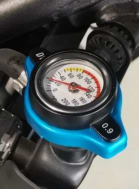 贝纳利高金500GK赛科龙无极300摩托车通用水箱盖带温度计水温表