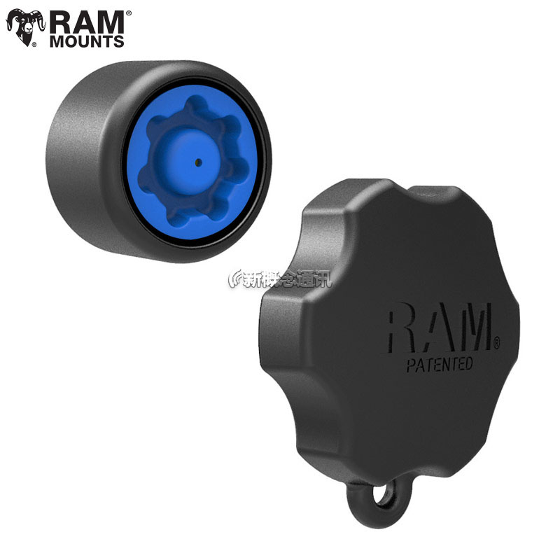 美国进口RAM摩托车手机支架防盗锁 B型连杆首轮替换通用型固定锁