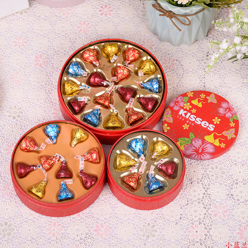 好时kisses巧克力创意结婚喜糖盒子成品含糖婚礼满月伴手回礼品盒
