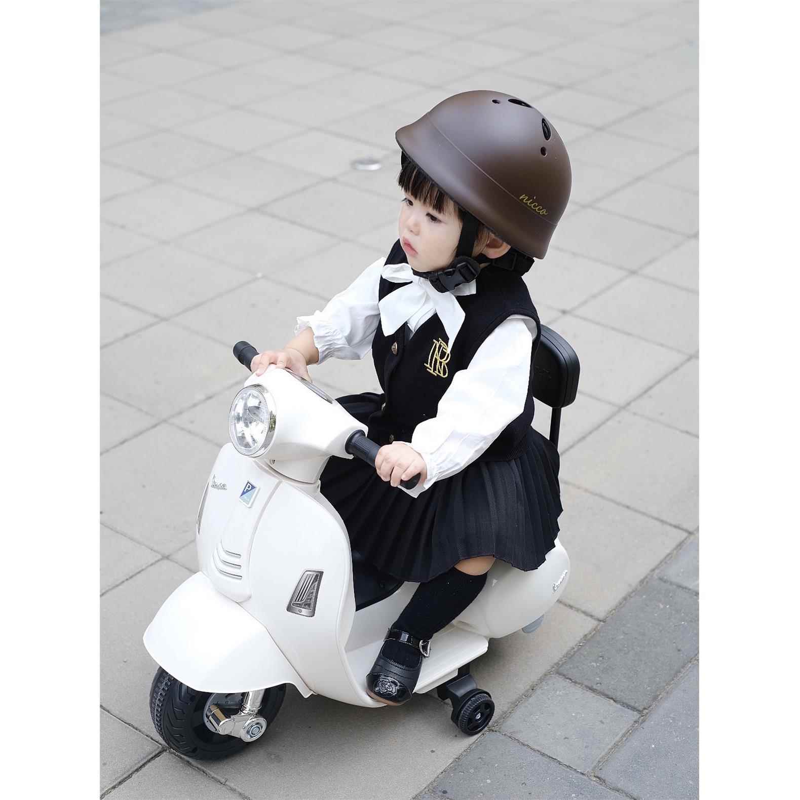 vespa mini儿童电动摩托车宝宝车迷你电瓶车小摩托小孩玩具维斯帕