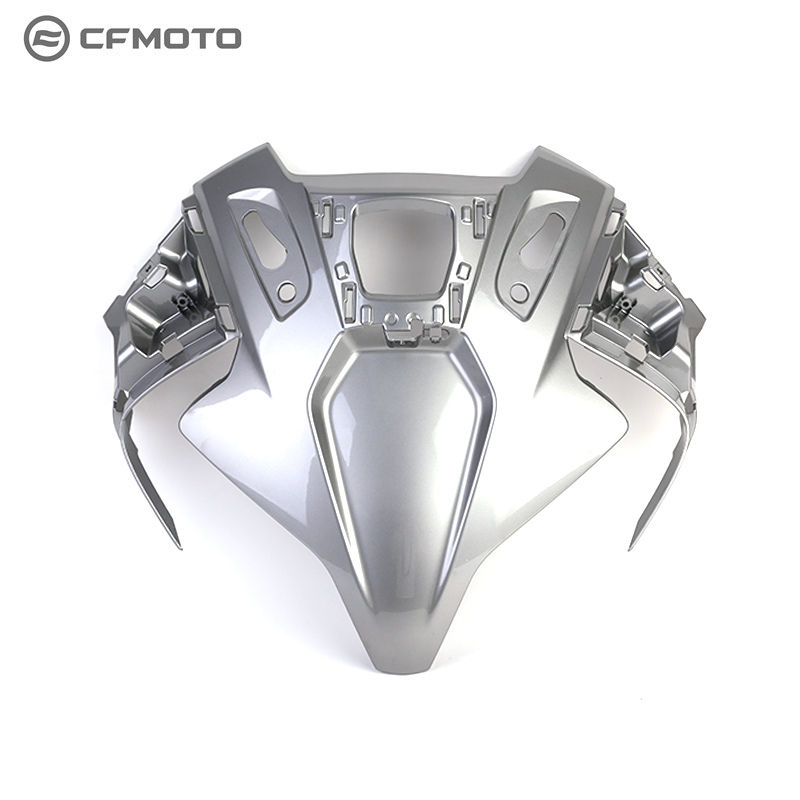 cfmoto摩托车原厂配件450SR单摇臂前大灯面板CF400-9大灯上罩头罩