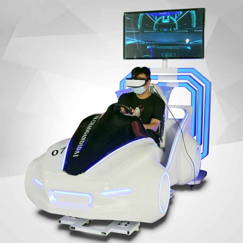 定制vr摩托赛车设备一体机模拟驾驶动感游戏机大型电玩游乐场商用