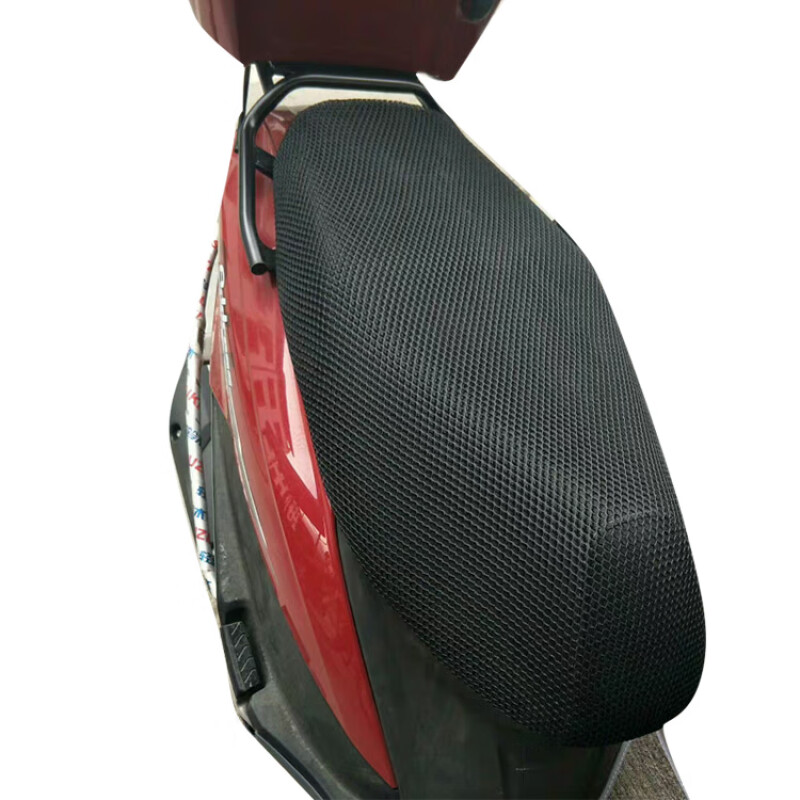 踏板摩托车坐垫套适用于轻骑铃木优友125i/uu125网状加厚座套黑|