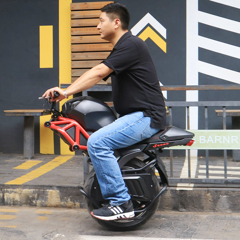 速发22寸独轮摩托车平衡车电动骑行单轮体感漂移车成人智能代步车
