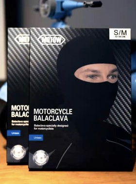 正品MOTOW头盔头罩防尘夏季透气弹力男女骑行防风面罩摩托车头套