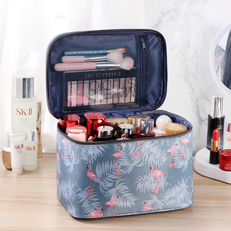 旅游用品大全化妆包便携大容量收纳包洗漱护肤品袋化妆箱旅行整理