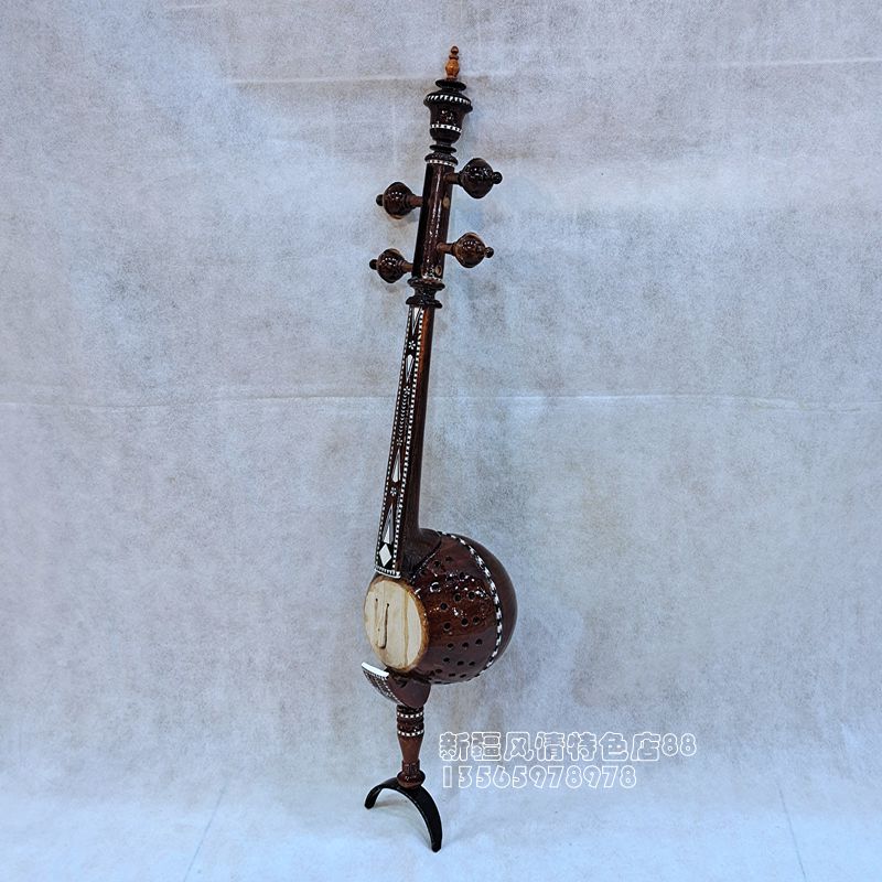 78厘米简单花纹艾捷克新疆乐器民族乐器维吾尔族艾捷克成人