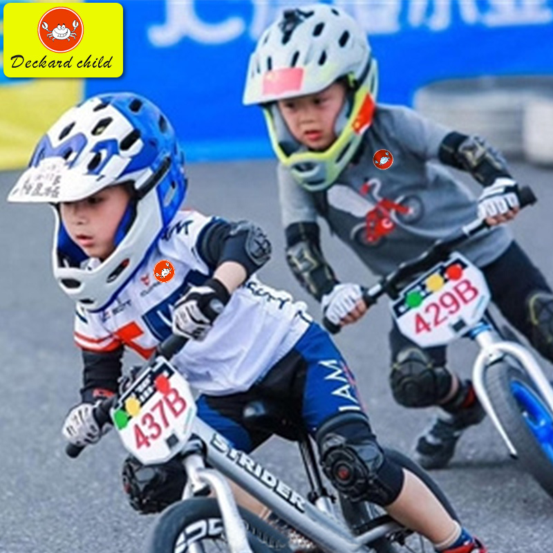 儿童自行车专业骑行服越野摩托车夏季长袖赛车服套装平衡车服定制