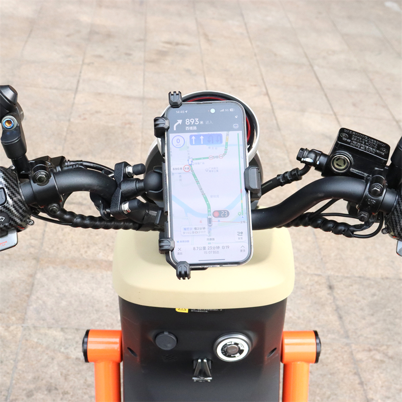 厂家小牛U2电动车UQi+手机架摩托车外卖骑M手专用车载防震手机导