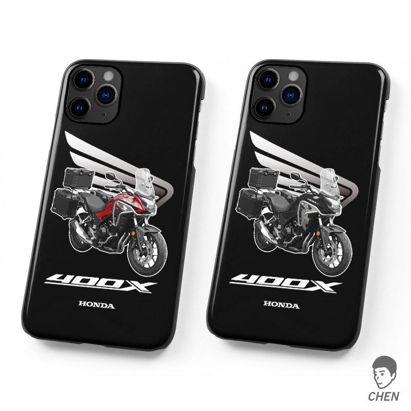 Honda本田五羊CB400X拉力摩托车硅胶手机壳适用苹果iPhoneXR1112131415ProMax