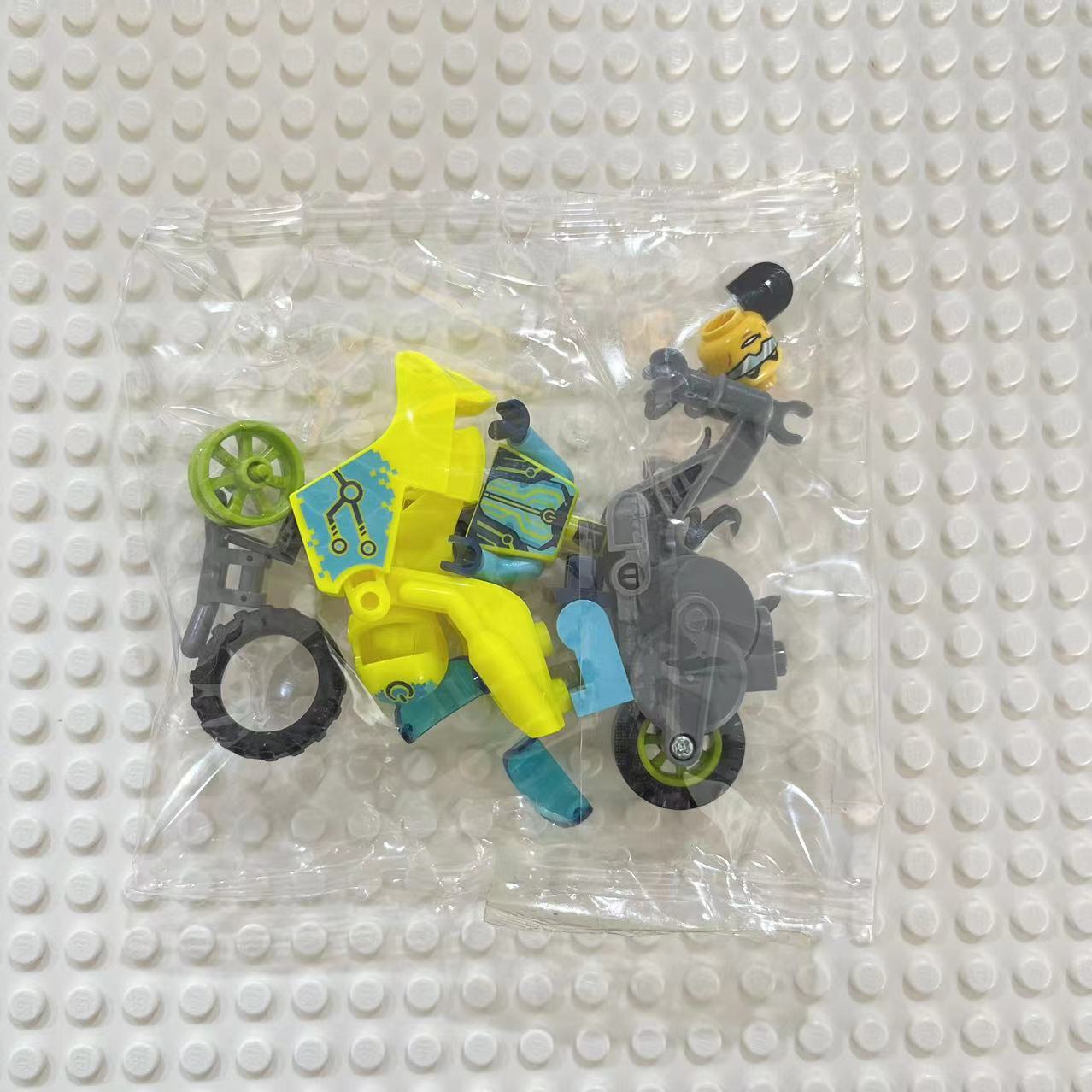 LEGO乐高 60358 二次元特技摩托车城市系列 人仔男孩 全新未拼装