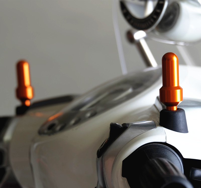 姜戈摩托车踏板车改装倒车镜多功能支架后视镜扩展螺丝反光镜堵头