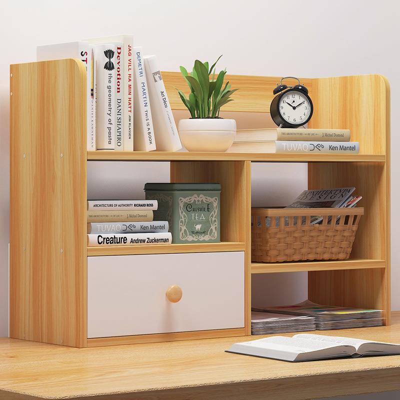 简易书架置物架现代简约创意桌上省空间架子经济型桌面简易小书柜