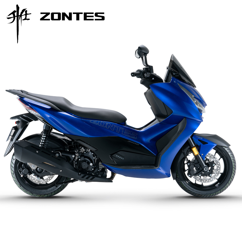 升仕ZONTES2023新款摩托ZT350T-D踏板车国四单缸水冷电控智能互联