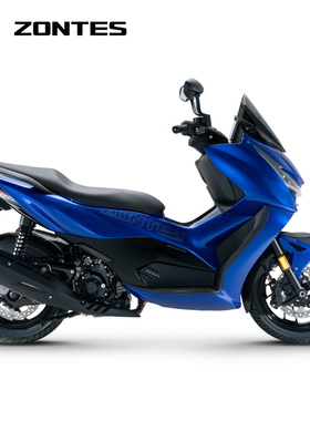 升仕ZONTES2023新款摩托ZT350T-D踏板车国四单缸水冷电控智能互联