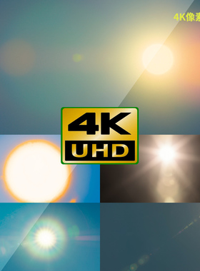956-4K视频素材-太阳天空烈日反光反射刺眼夏天晴天炎热