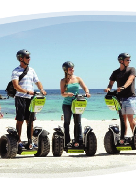 澳大利亚罗特尼斯岛堡垒冒险之旅赛格威Segway平衡车体验