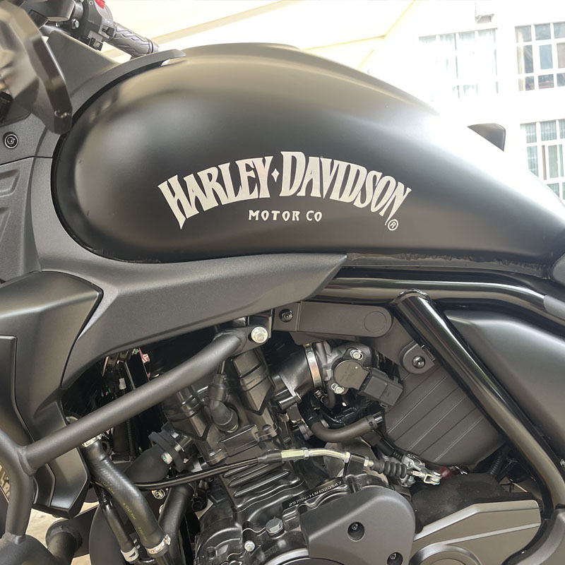 个性贴纸 哈雷摩托车贴花印第安纳漫威惩罚者油箱摩托车反光贴
